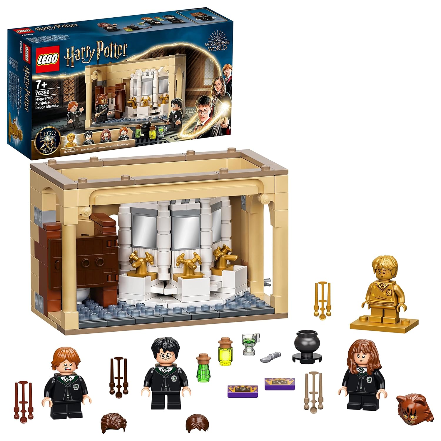 LEGO Harry Potter Hogwarts: Polyjuice Potion Mistake Building Kit for Ages 7+