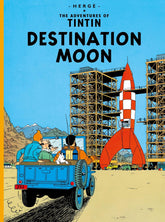 Tintin Destination Moon Styory Book for ages 7+