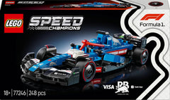 LEGO Speed Champions Visa Cash App RB VCARB 01 F1 Race Car Building Kit For Ages 18+