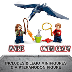 LEGO Jurassic World Pteranodon Chase Building Kit for Ages 4+