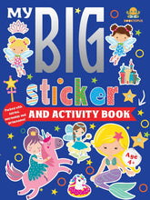Booktopus My Big Sticker and Activity Book 3 for Kids Ages 4+