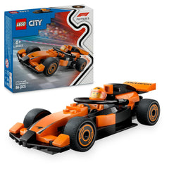 LEGO City F1 Driver with McLaren Race Car Mini Vehicle Building Kit For Ages 6+