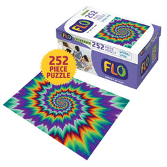 FLO Toys Magic Spiral Spin 252 Pieces Puzzle For Kids Ages 8+