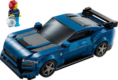 LEGO Speed Champions Ford Mustang Dark Horse Sports Car Set Building Kit for Ages 9+