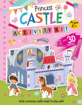 Booktopus Build It Activity Kit - Princess Castle Model Making Kit with Book - DIY Craft Kit for Kids 6+