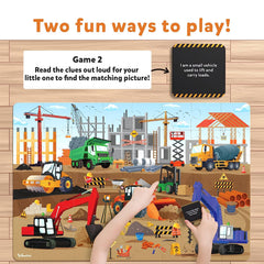 Skillmatics Piece & Play Construction Site Educational Floor Puzzle & Game For Ages 3-7 Years