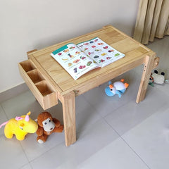 Kiddies Kingdom Sensory + Art + Study Table Table & Chair For Ages 3 and Above
