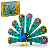 LEGO Creator Exotic Peacock 3in1 Building Kit For Ages 7+
