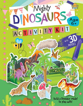 Booktopus Build It Activity Kit - Mighty Dinosaur Model Making Kit with Book - DIY Craft Kit for Kids 6+