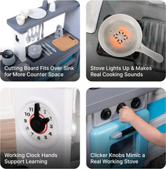 Step2 Cooking Time Kitchen Playset for Kids