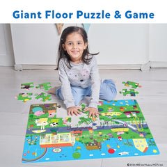 Skillmatics Piece & Play Up Peppa Pig - Jigsaw Floor Puzzle & Game For Ages 3-7 Years