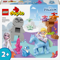 LEGO DUPLO Disney Elsa & Bruni in The Enchanted Forest Building Kit For Ages 2+