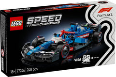 LEGO Speed Champions Visa Cash App RB VCARB 01 F1 Race Car Building Kit For Ages 18+