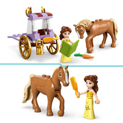 LEGO Disney Princess Belle’s Storytime Horse Carriage Building Kit for Ages 5+