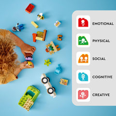 LEGO DUPLO Town Caring for Bees & Beehives Building Kit for Ages 2+