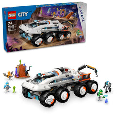 LEGO City Command Rover and Crane Loader Building Kit For Ages 7+