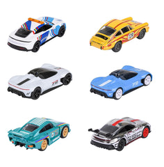 Majorette Auto Porsche Deluxe - Metal Toy Car with Collection Box & Opening Parts for Kids & Collectors Styles & Design May Vary - Only 1 Model Included