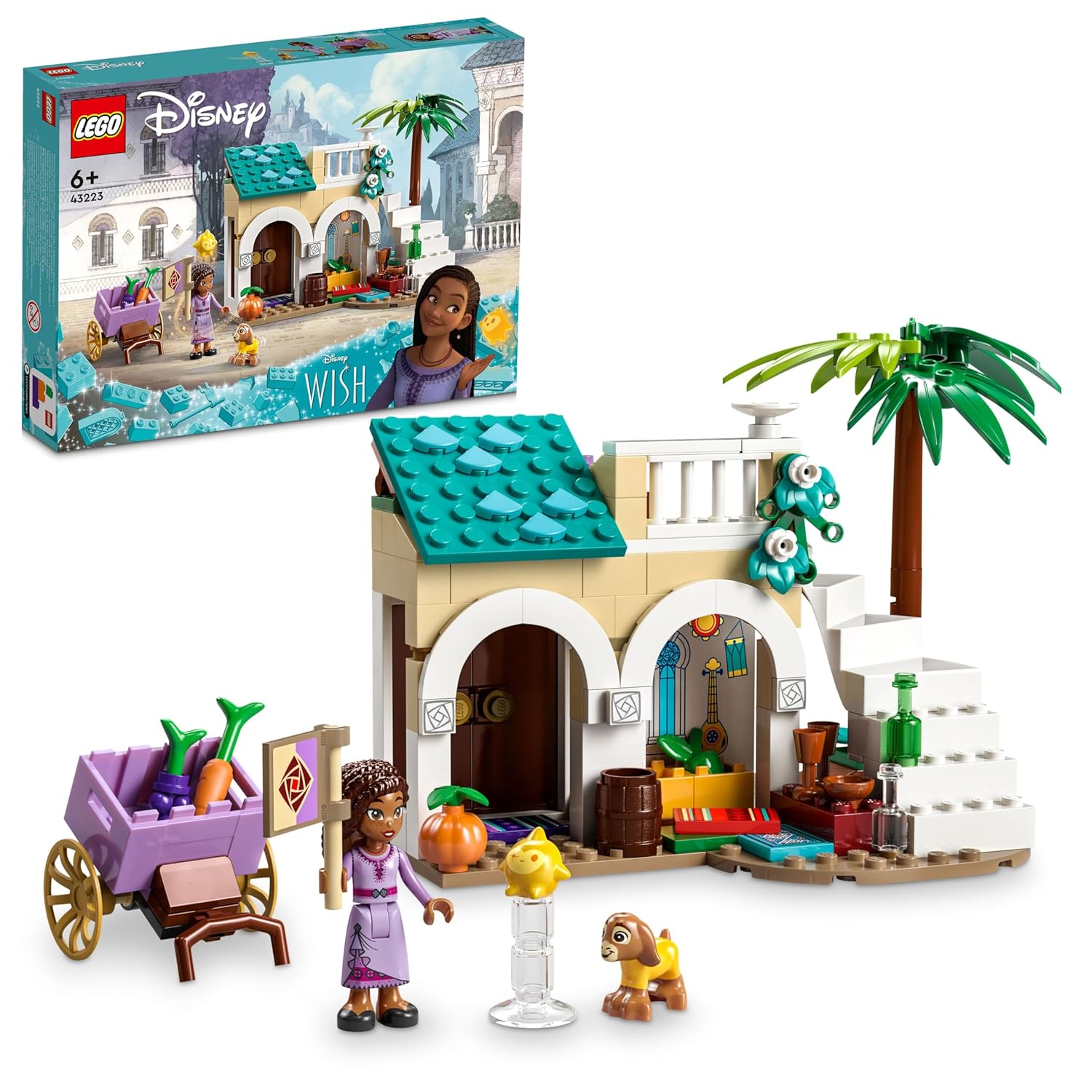 LEGO Disney Asha in The City of Rosas Building Kit for Ages 6+