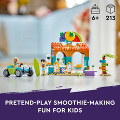 LEGO Friends Beach Smoothie Stand Play Food Building Kit For Ages 6+