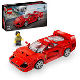 LEGO Speed Champions Ferrari F40 Supercar Vehicle Building Kit For Ages 9+