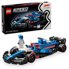LEGO Speed Champions Visa Cash App RB VCARB 01 F1 Race Car Building Kit For Ages 18+