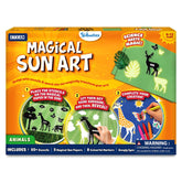 Skillmatics Magical Sun Art Animals Mess-Free DIY STEM Craft Paper Art Kit For Kids Ages 4+
