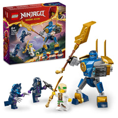 LEGO NINJAGO Jay’s Mech Battle Pack Ninja Toy Building Kit for Ages 6+