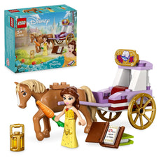 LEGO Disney Princess Belle’s Storytime Horse Carriage Building Kit for Ages 5+