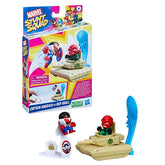 Marvel Stunt Squad 1.5-Inch Captain America vs. Red Skull Playset for Kids Ages 4 Years and Up