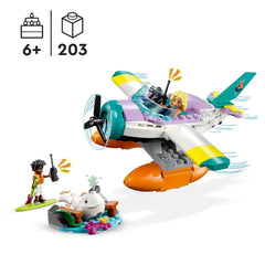LEGO Friends Sea Rescue Plane Building Kit for Ages 6+