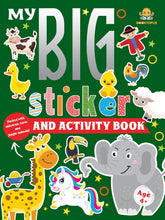 Booktopus My Big Sticker and Activity Book 2 for Kids Ages 4+