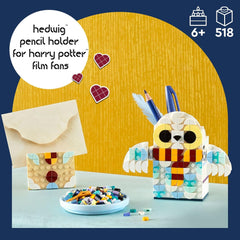 LEGO Dots Hedwig Pencil Holder Building Kit For Ages 6+