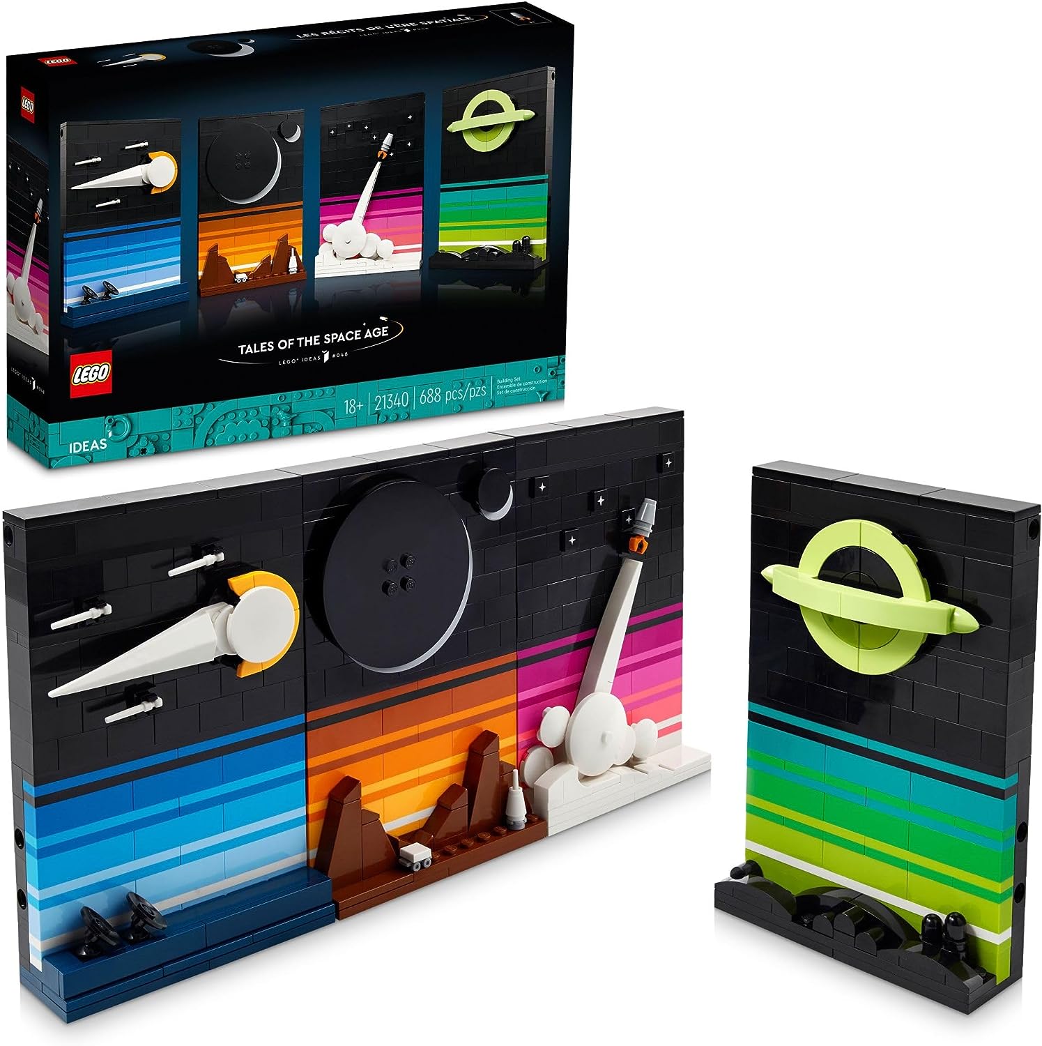 LEGO Ideas Tales of The Space Age Building Kit for Adults