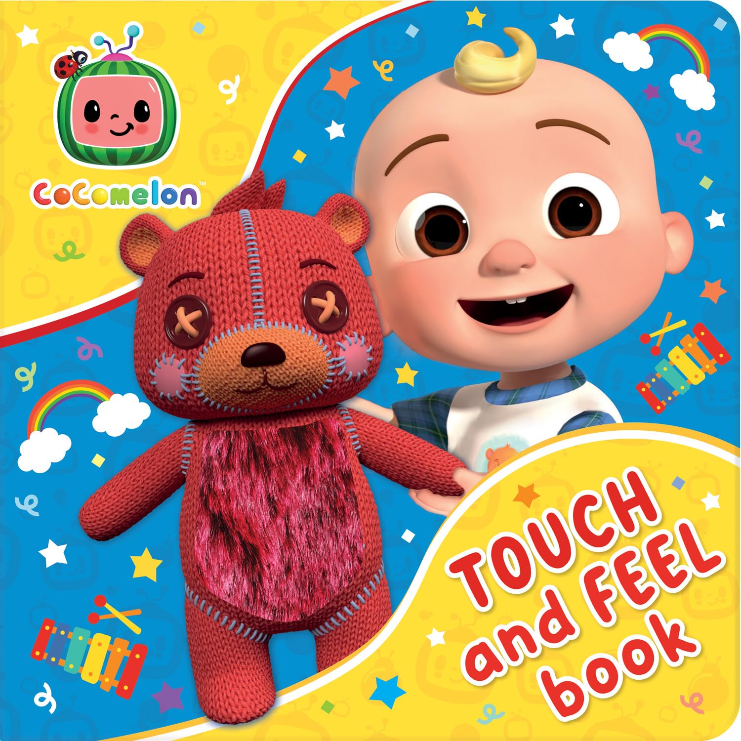CoComelon Touch and Feel book Picture Book for Ages 18 months Above