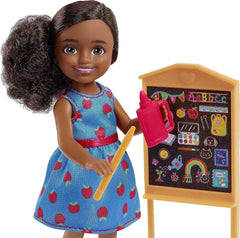 Barbie Chelsea Can Be 6 Inch Brunette Chelsea Teacher Doll Playset for Ages 3 Years Old & Up