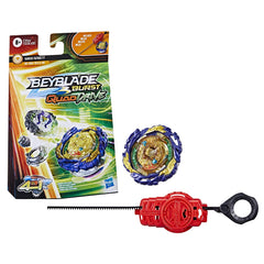 Beyblade Burst QuadDrive Vanish Fafnir F7 Spinning Top Starter Pack With Launcher For Kids Ages 8 And Up