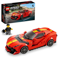 LEGO Speed Champions Ferrari 812 Competizione Sports Car Building Kit for Ages 9+