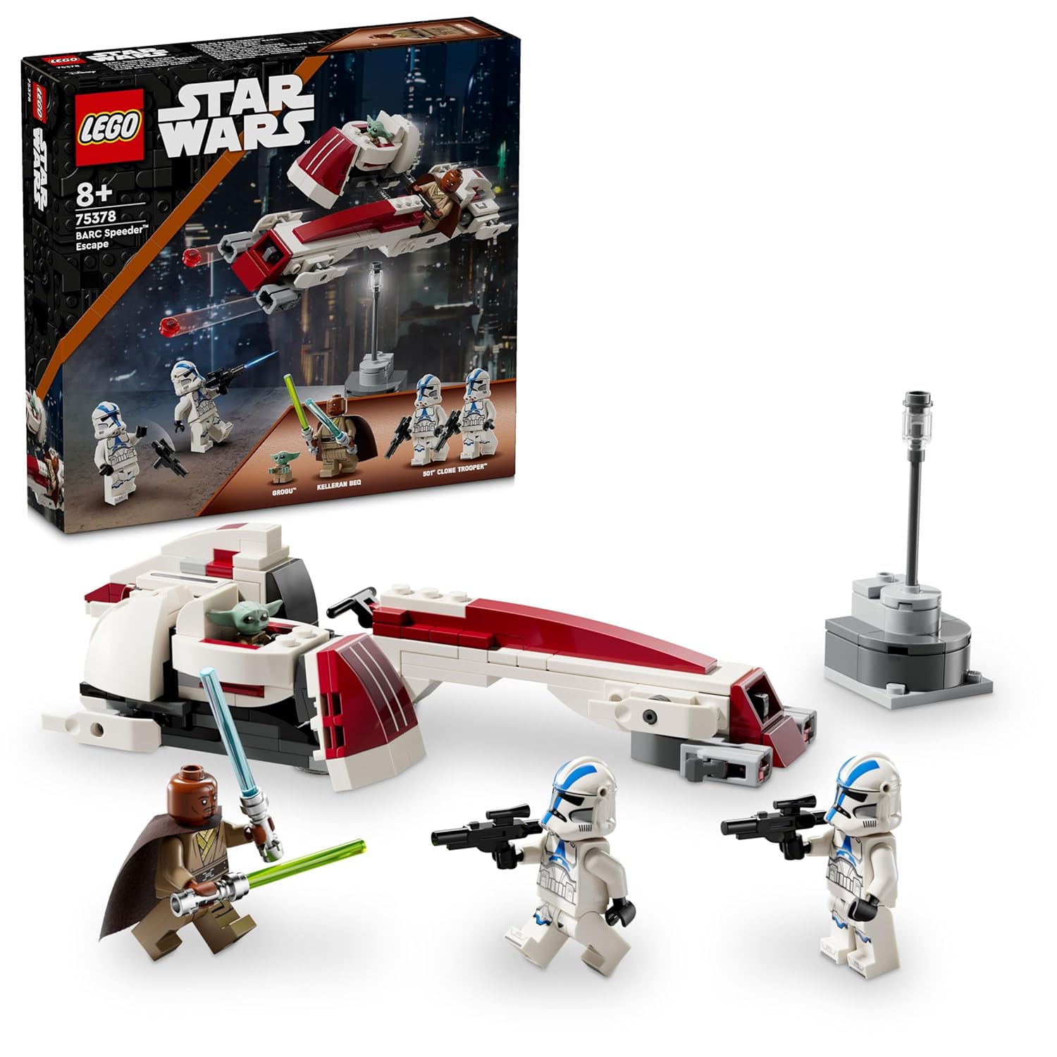 LEGO Star Wars BARC Speeder Escape Building Kit For Ages 8+