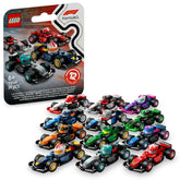 LEGO F1 Collectible Race Cars For Kids and Collectors,Design & Styles May Vary, Any 1 Model