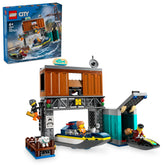 LEGO City Police Speedboat and Crooks’ Hideout Building Kit For Ages 6+