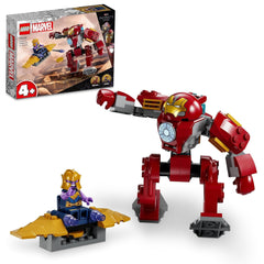 LEGO Marvel Iron Man Hulkbuster vs. Thanos Building Kit for Ages 5+