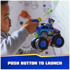 Paw Patrol Chase Rescue Wheels - Collectable Action Car Figure For Kids 3 Years and Above