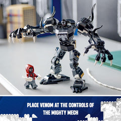 LEGO Marvel Venom Mech Armor vs. Miles Morales Building Kit For Ages 6+