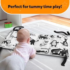 Skillmatics High Contrast Sensory Cloth Mat for Toddlers