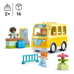 LEGO DUPLO Town The Bus Ride Building Kit for Ages 2+
