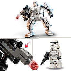 LEGO Star Wars Stormtrooper Mech Building Kit for Ages 6+