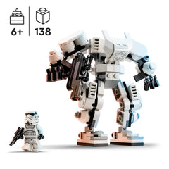 LEGO Star Wars Stormtrooper Mech Building Kit for Ages 6+