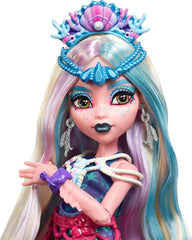 Monster High Lagoona Blue Doll with Glam Monster Fest Outfit and Festival Themed for kids 8-15 Years