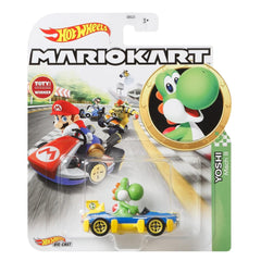 Hot Wheels Circuit Special Mariokart Series Yoshi 1:64 Scale Diecast Vehicle for KIds & Collectors