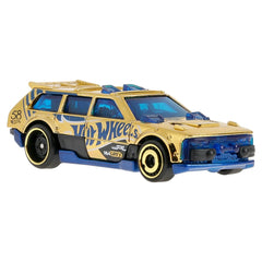 Hot Wheels 58th Anniversary Pearl & Chrome 2026 Blue-Gold Track Dwagon Diecast Car